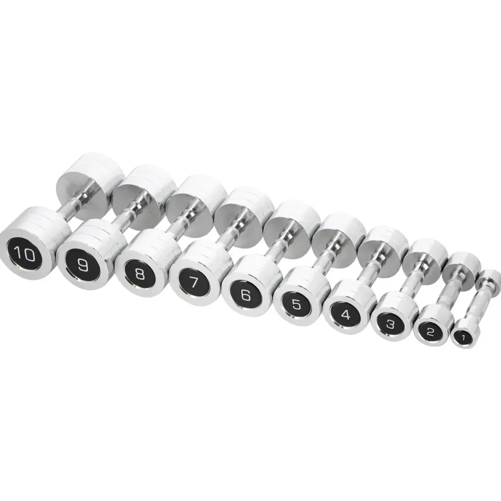 HMS Chroom Dumbbell Set - 2 x 6 kg