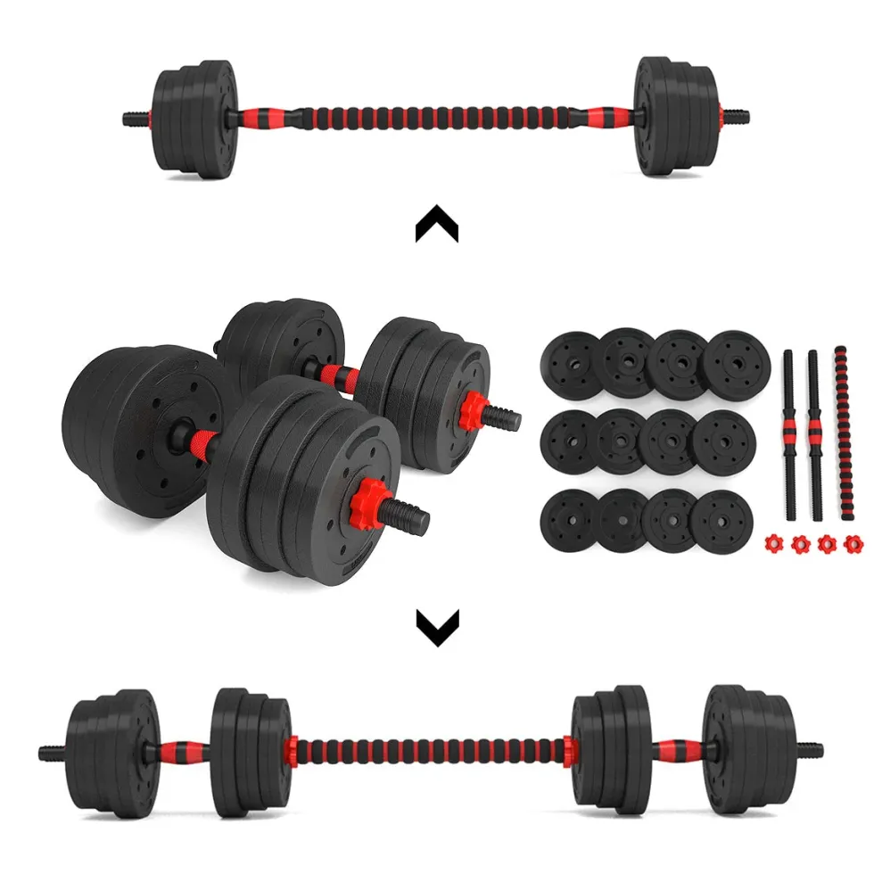 HMS Dumbbells & Halter Set - 20 kg