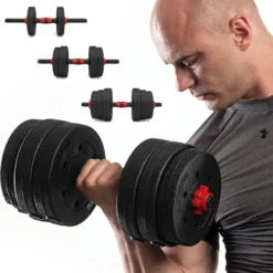 HMS Dumbbells & Halter Set - 20 kg