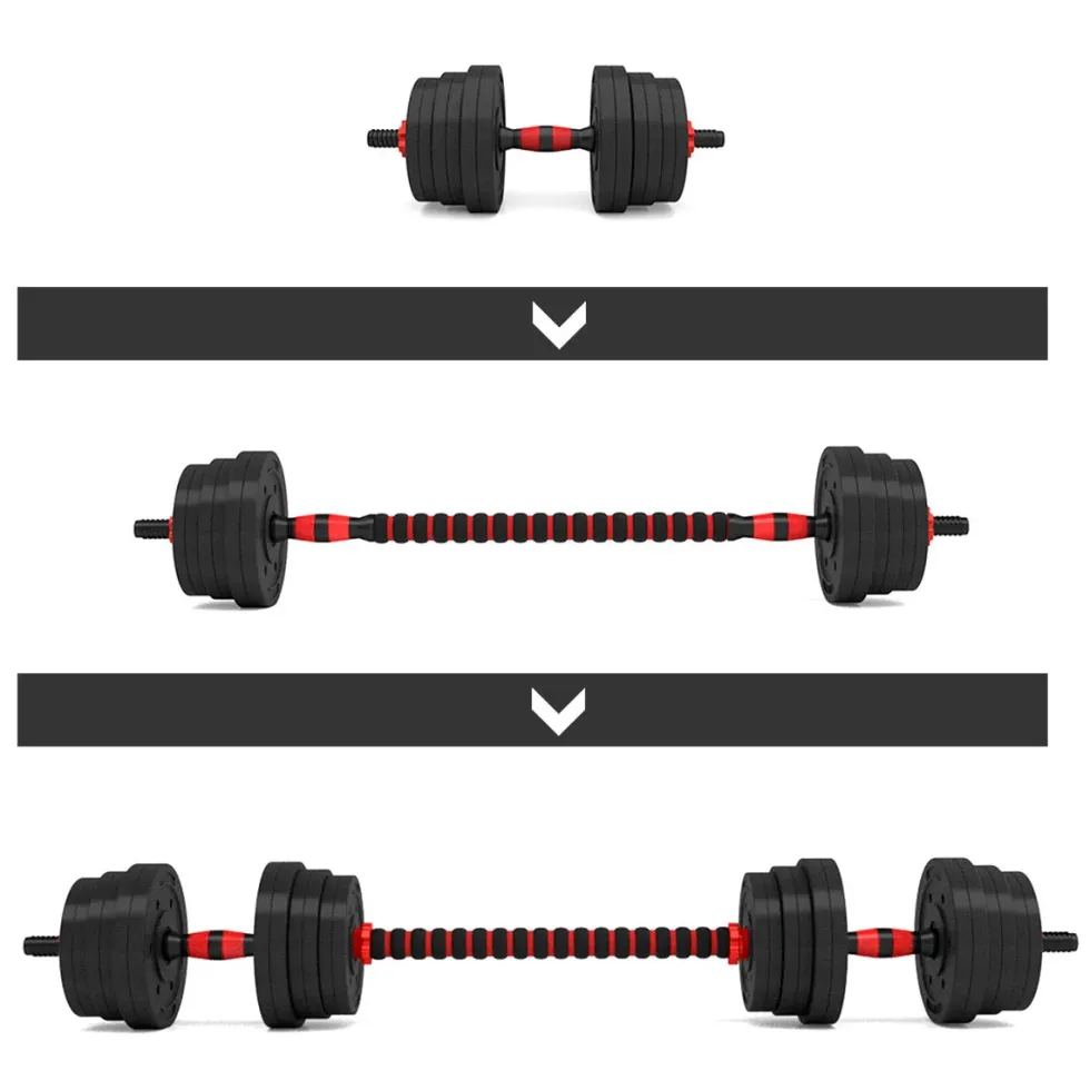 HMS Dumbbells & Halter Set - 20 kg