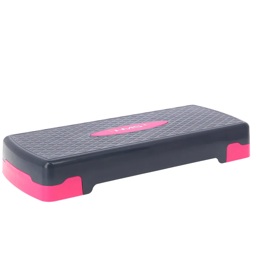 HMS Fitness Aerobic Step - Roze/Grijs