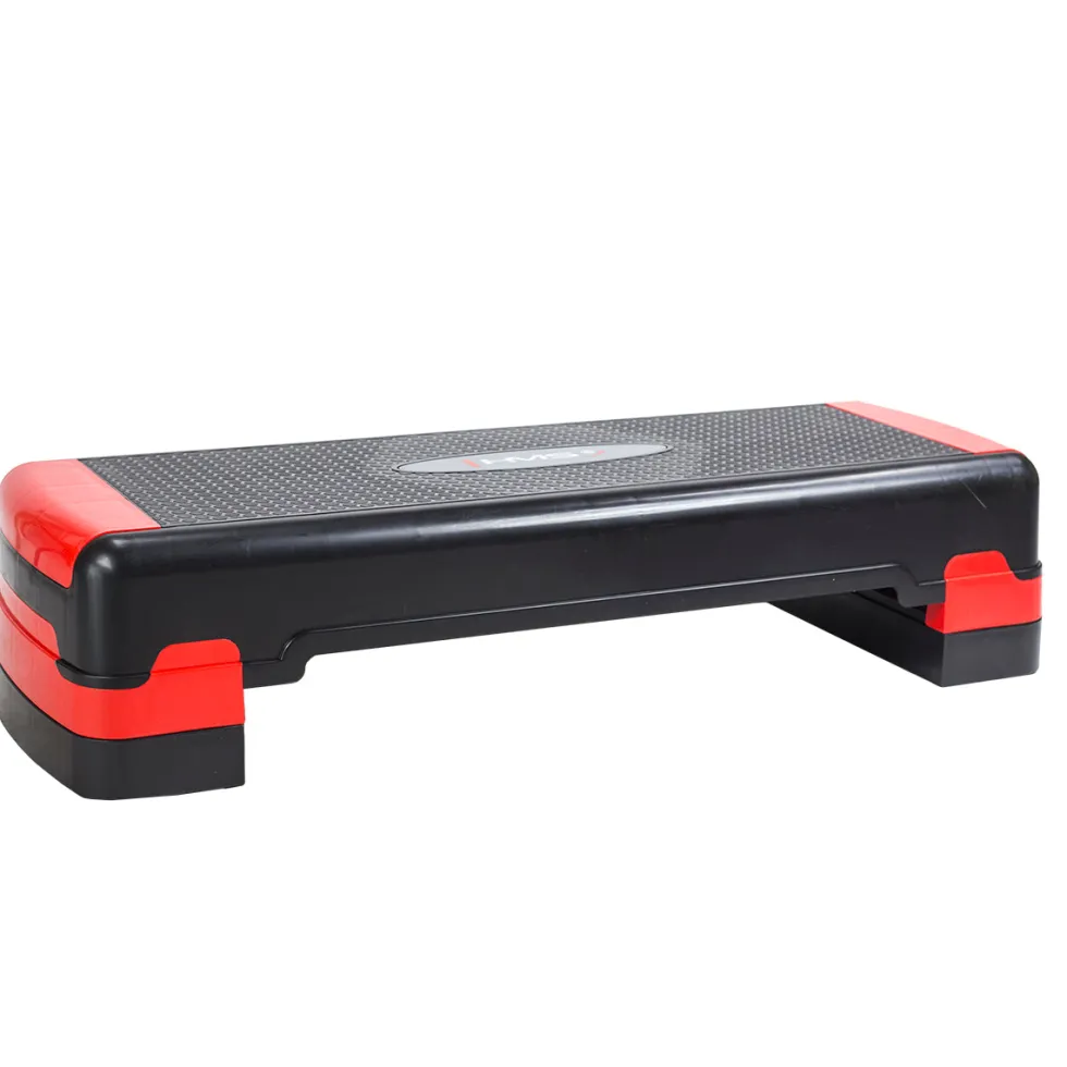 HMS Fitness Aerobic Step - Zwart/Rood