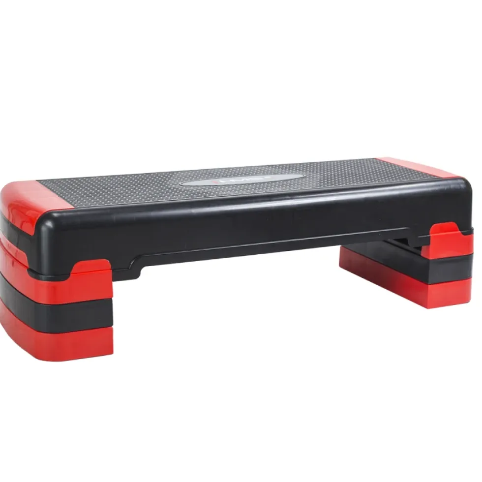 HMS Fitness Aerobic Step - Zwart/Rood