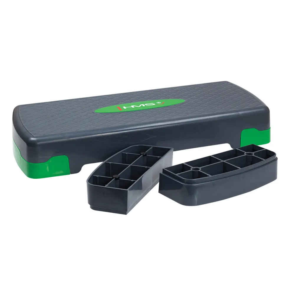 HMS Fitness Aerobic Step - Zwart/Groen