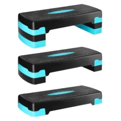 HMS Fitness Aerobic Step - Zwart/Blauw