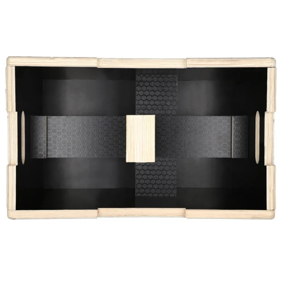 HMS Fitness Plyobox Hout - 50 x 40 x 30 cm - Zwart