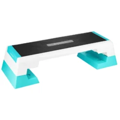 HMS Fitness Premium Aerobic Step - Wit/Blauw