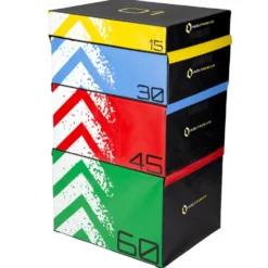 HMS Fitness Premium Soft Plyobox Set - Set van 4