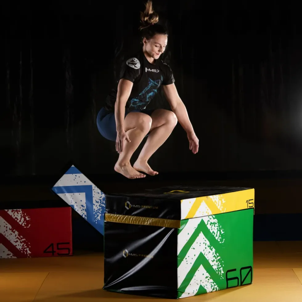 HMS Fitness Premium Soft Plyobox Set - Set van 4