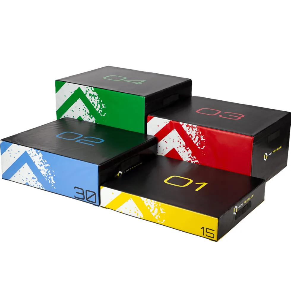 HMS Fitness Premium Soft Plyobox Set - Set van 4
