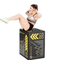 HMS Fitness Premium Soft Plyobox - 75 x 60 x 50 cm