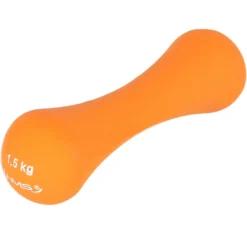 HMS Gietijzeren Dumbbell met Neopreen Coating - 1,5 kg