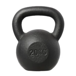 HMS Kettlebell - Gietijzer - 20 kg - Zwart
