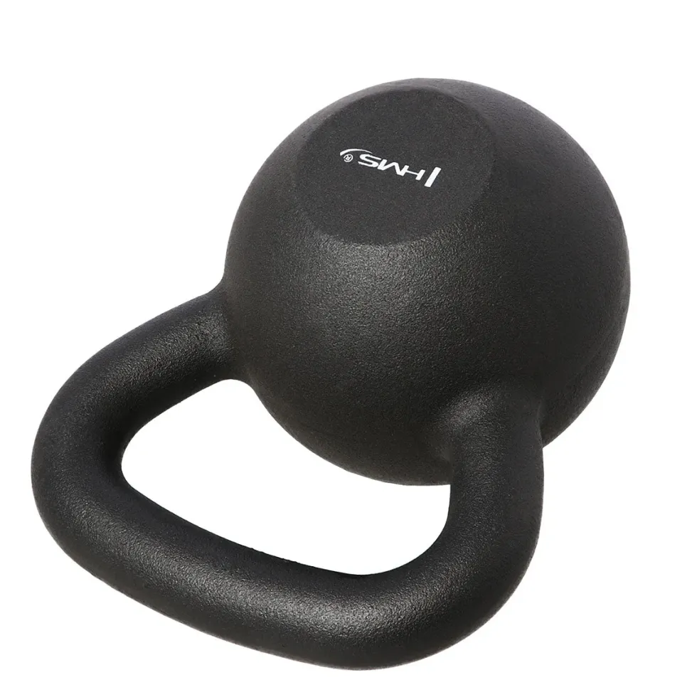 HMS Kettlebell - Gietijzer - 16 kg - Zwart