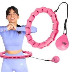 HMS ONE Fitness Hoelahoep - Roze