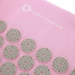 HMS Premium Spijkermat met Spijkerkussen - Roze/Grijs