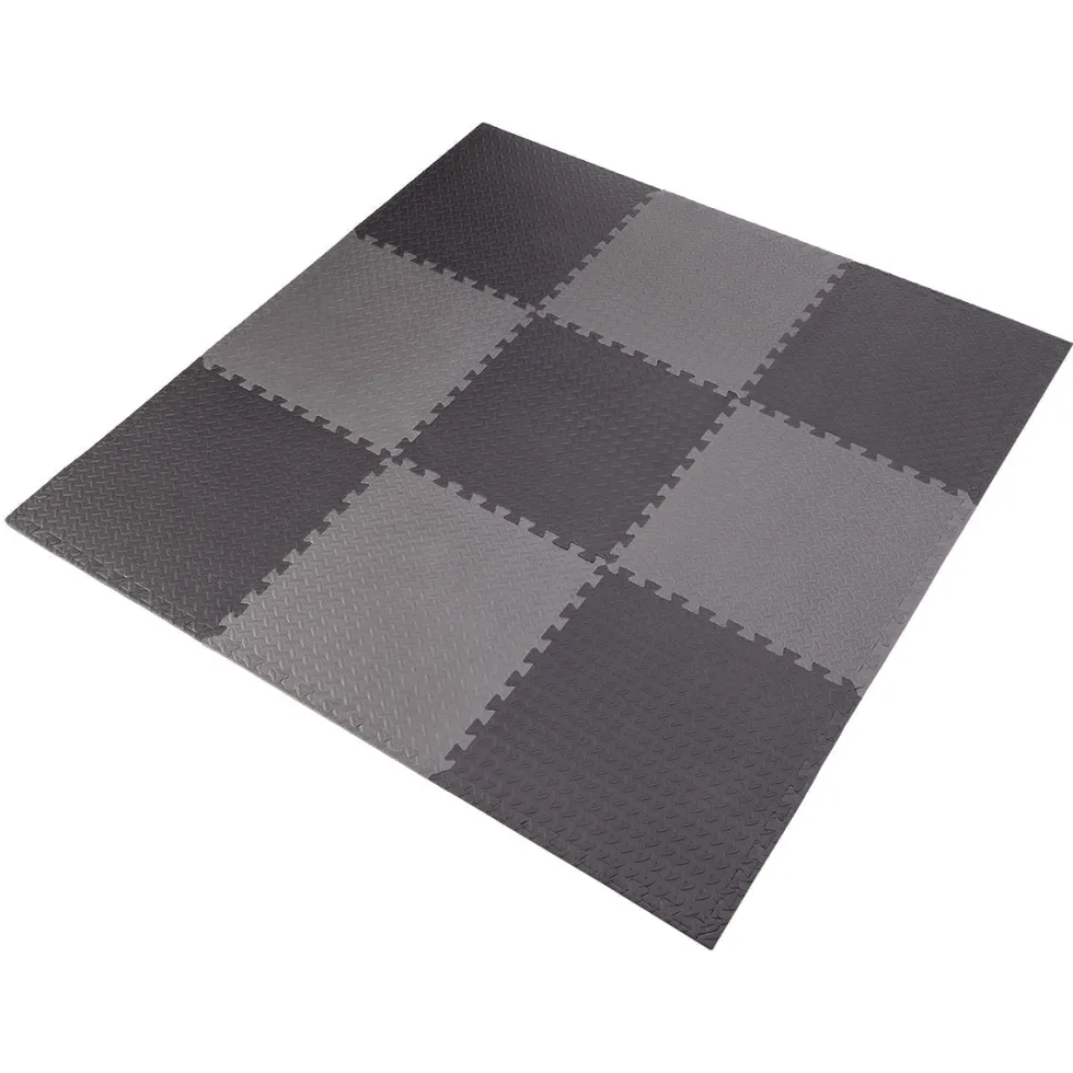 HMS Puzzelmat - Set van 9 - 12 mm - Donkergrijs