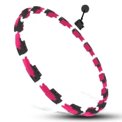 HMS Set Hoelahoep - Zwart/Roze + Afslank Tailleband
