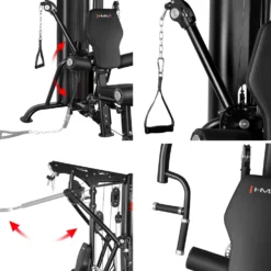 HMS Tytan 101 Multi Gym met Leg Press