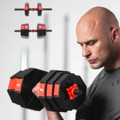 HMS Verstelbare Halter en Dumbbell Set - 15 kg