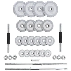 HMS Verstelbare Halter en Dumbbell Set met Opbergkoffer - 50 kg
