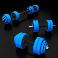 HMS Verstelbare Halter en Dumbbell Set - Blauw - 30 kg