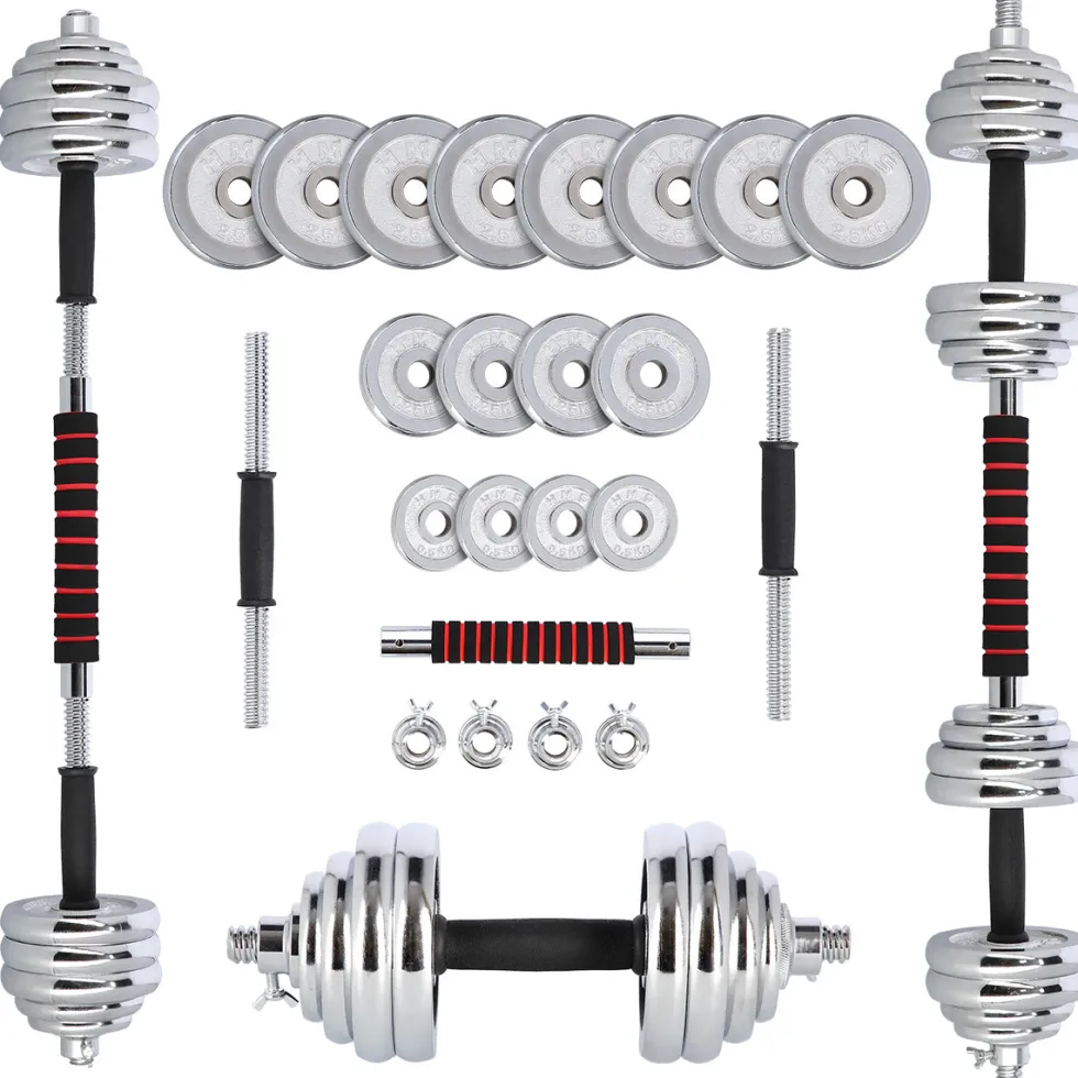 HMS Verstelbare Halter en Dumbbell Set met Opbergkoffer - 30 kg