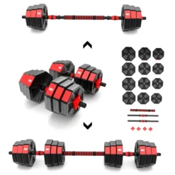 HMS Verstelbare Halter en Dumbbell Set - 20 kg