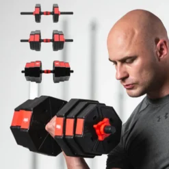 HMS Verstelbare Halter en Dumbbell Set - 20 kg