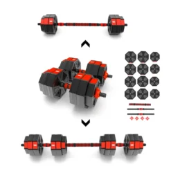 HMS Verstelbare Halter en Dumbbell Set - 30 kg
