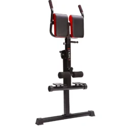 HMS Verstelbare Hyperextension - Zwart/Rood