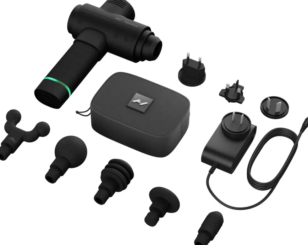 Hyperice Hypervolt 2 Massage Gun - 5 Opzetstukken - Zwart