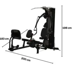 Inspire M2 Multi Gym Package met Leg Press