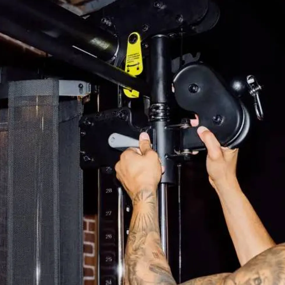 Inspire SF6 Home Gym Functional Trainer with Selectorized Smith Bar