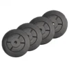 Iron Gym Halterschijven Set - 4 x 5 kg - 25 mm - Zwart
