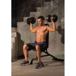Iron Gym Halterschijven Set - 4 x 5 kg - 25 mm - Zwart