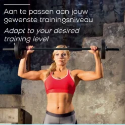 Iron Gym Verstelbare Halterset - 20 kg - 25 mm - Zwart