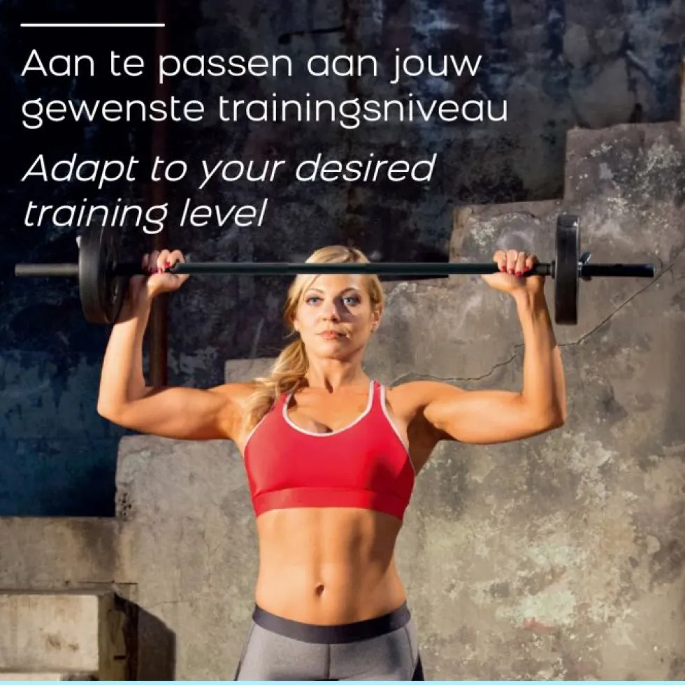 Iron Gym Verstelbare Halterset - 20 kg - 25 mm - Zwart