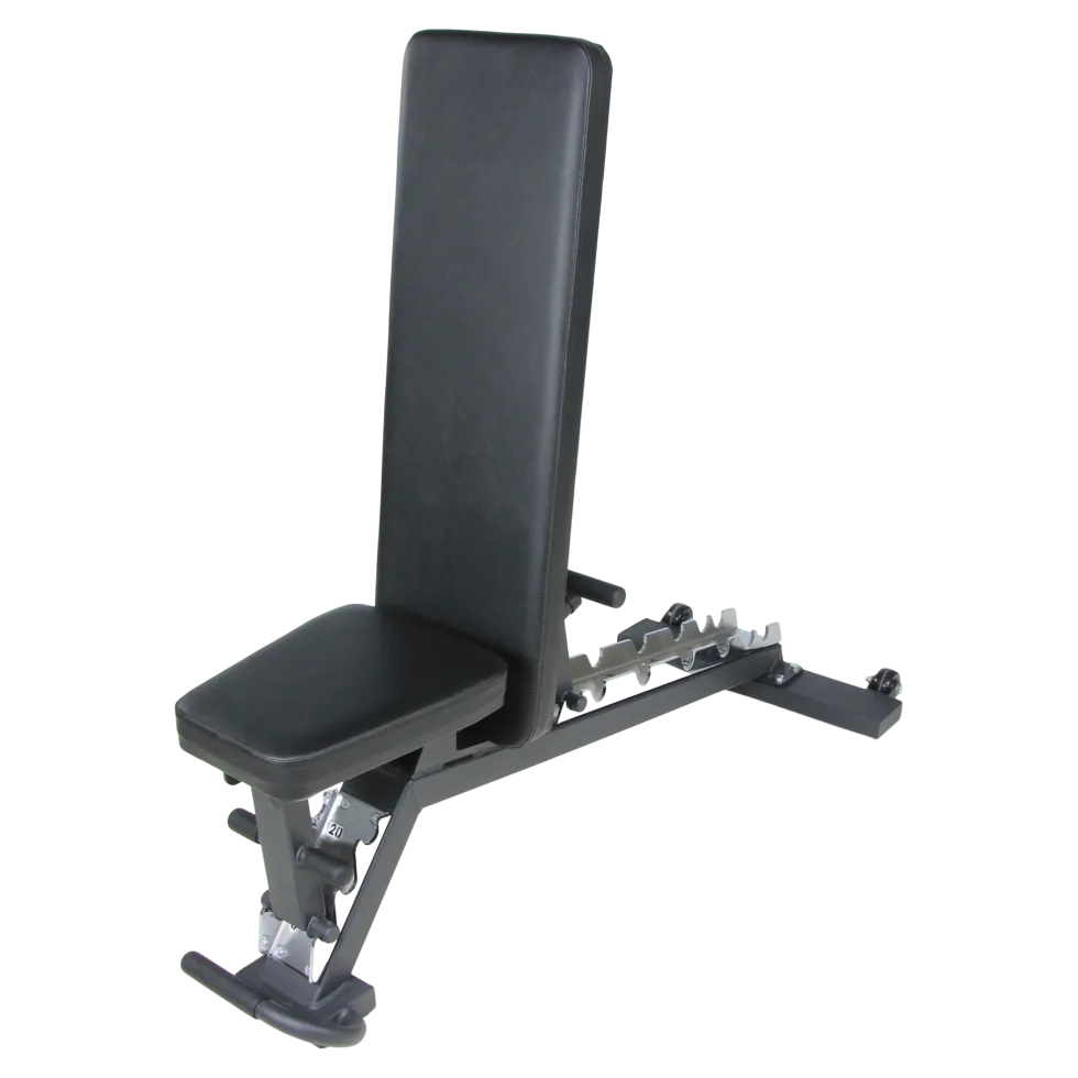 Lifemaxx Crossmaxx Adjustable Bench V2 - Verstelbare Trainingsbank - Zwart