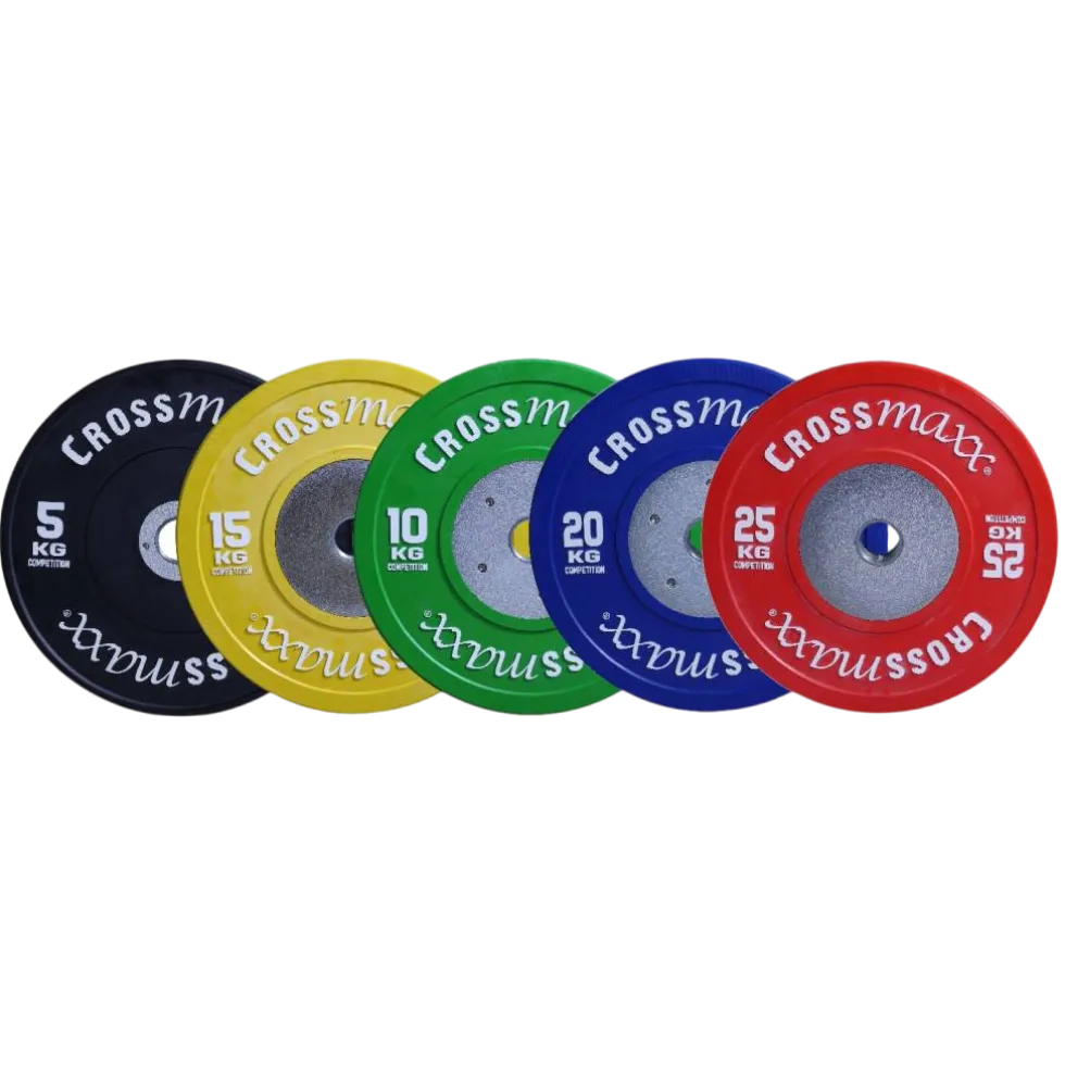 Lifemaxx Crossmaxx Competition Bumper Plate - 50 mm Halterschijf