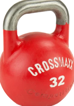 Lifemaxx Crossmaxx Competition Kettlebells - Rood - 32 kg