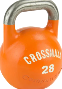 Lifemaxx Crossmaxx Competition Kettlebells - Orange - 28 kg