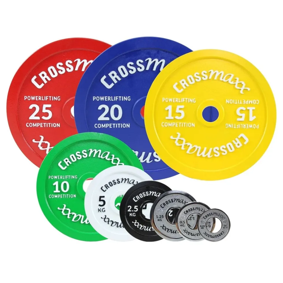 Lifemaxx Crossmaxx Gekalibreerde Halterschijven - 50 mm
