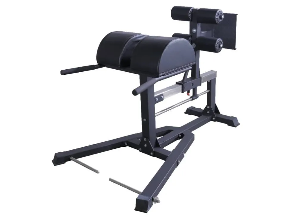 Lifemaxx Crossmaxx Glute Ham Developer Pro - Zwart