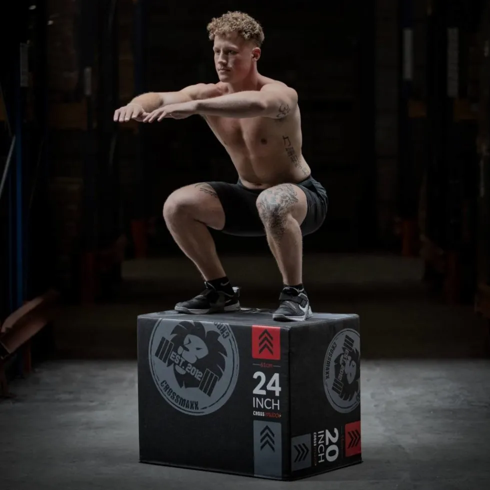 Lifemaxx Crossmaxx 3-in-1 Soft Plyobox - Zwart
