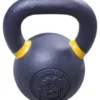 Lifemaxx Crossmaxx Kettlebell - Gietijzer met Poedercoating - 16 kg