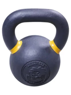 Lifemaxx Crossmaxx Kettlebell - Gietijzer met Poedercoating - 16 kg