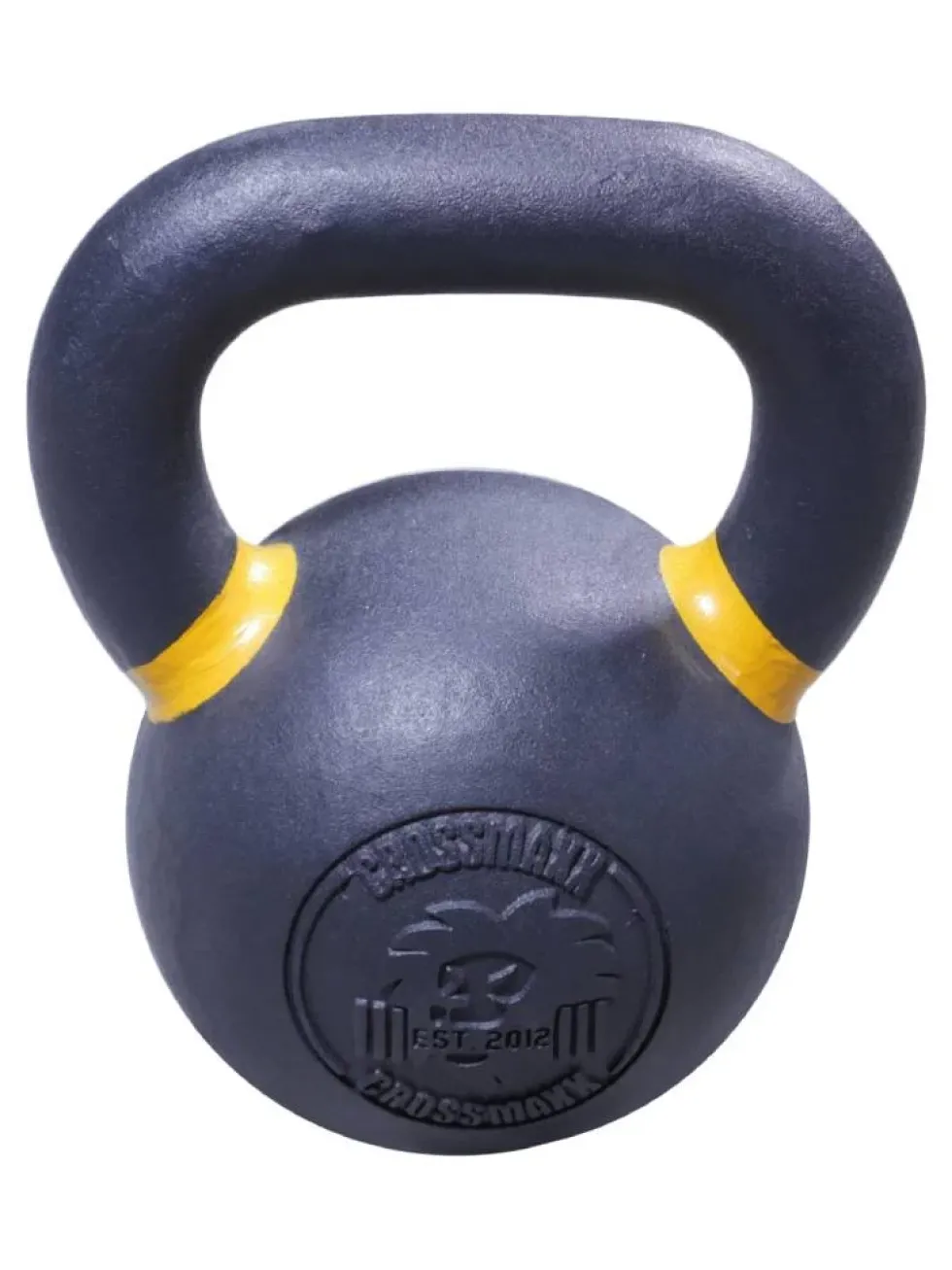 Lifemaxx Crossmaxx Kettlebell - Gietijzer met Poedercoating - 16 kg