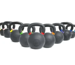 Lifemaxx Crossmaxx Kettlebell - Gietijzer met Poedercoating - 20 kg