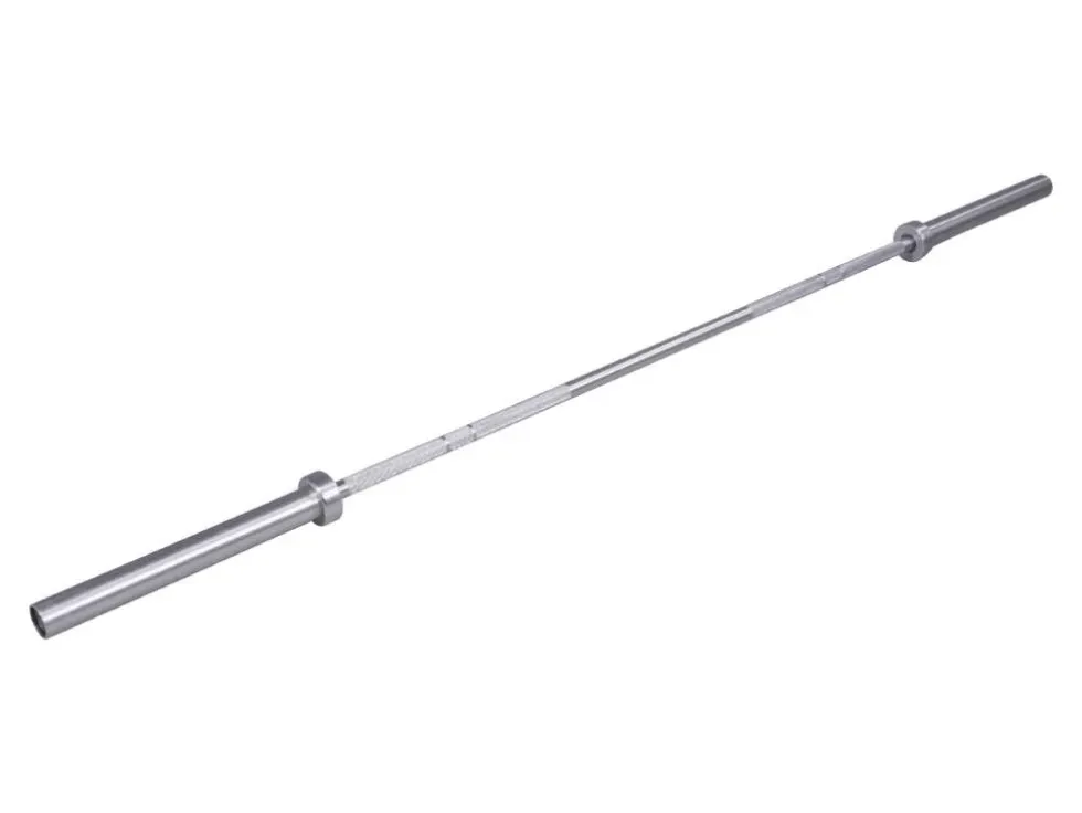 Lifemaxx Crossmaxx Olympische Halterstang - 220 cm (50 mm) - Chroom